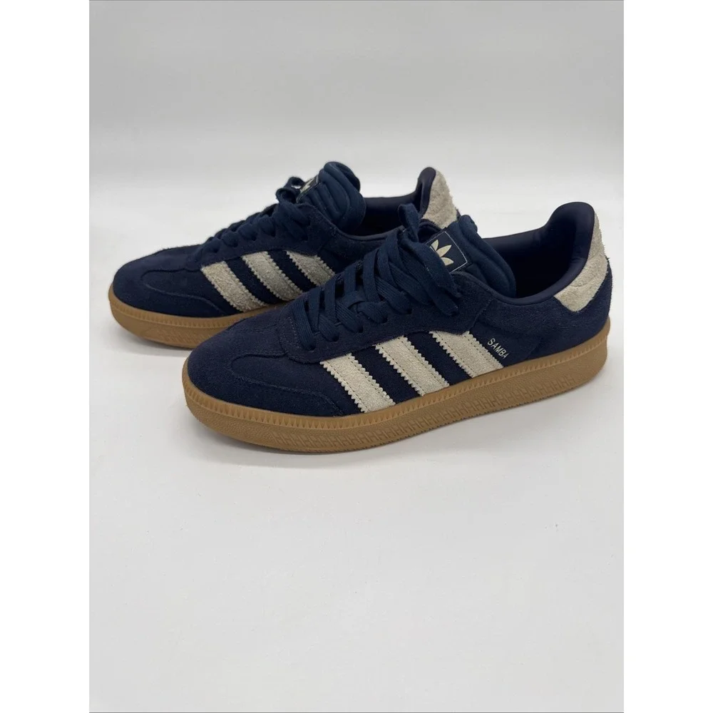 Adidas Originals Handball Spezial Navy Gum 9.5 Men's Shoes Sneakers